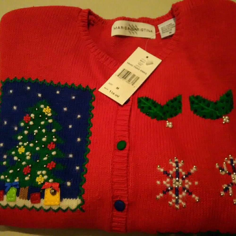 🆕 Listing, Sweater, Holiday, New Marisa Christina
